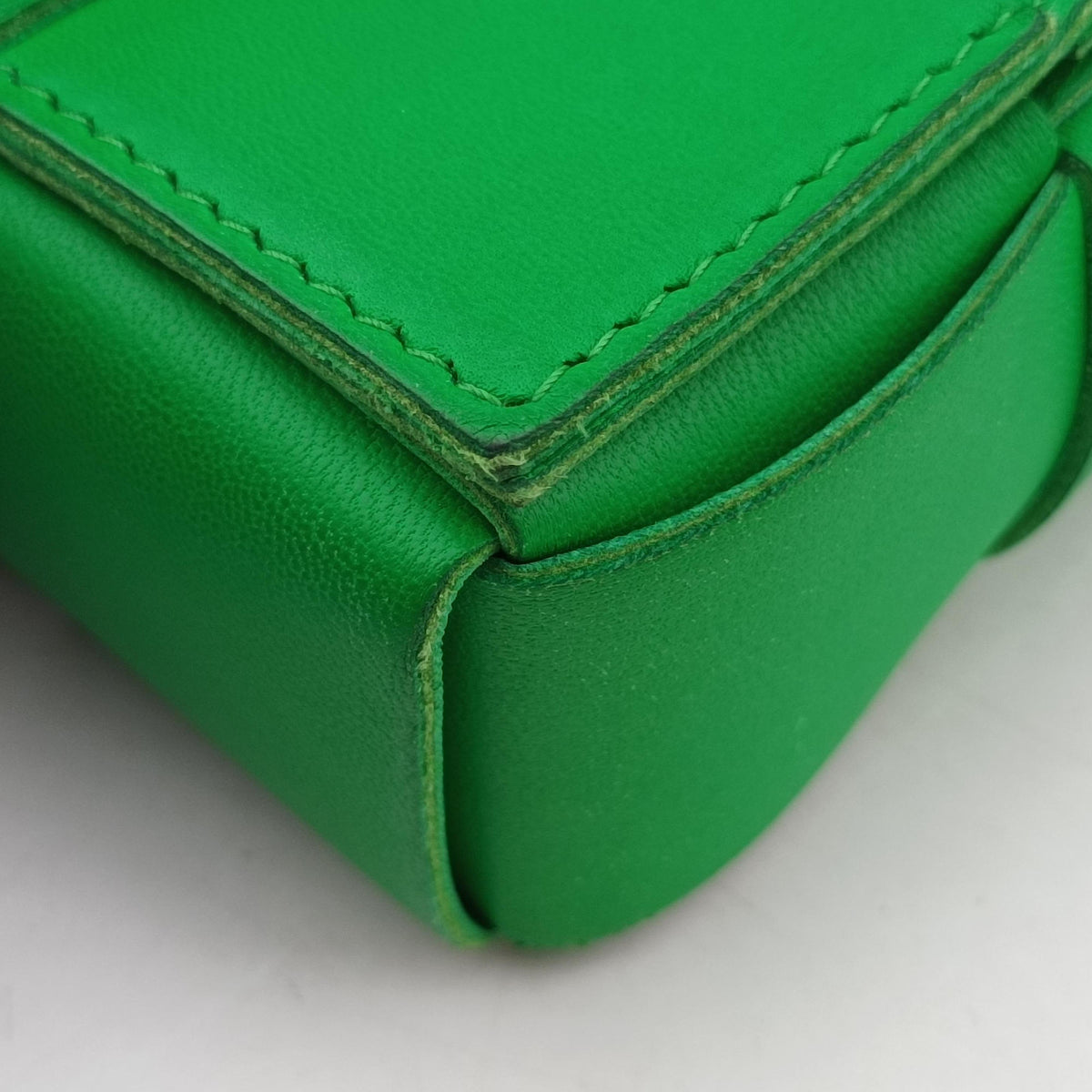 candy cassette Green lambskin IC Chipキャンディ カセット グリーン ラムスキン ICチップ