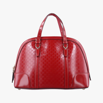 Microguccissima Red Patent Leather 309617 C014370431マイクログッチシマ レッド パテント 309617 C014370431