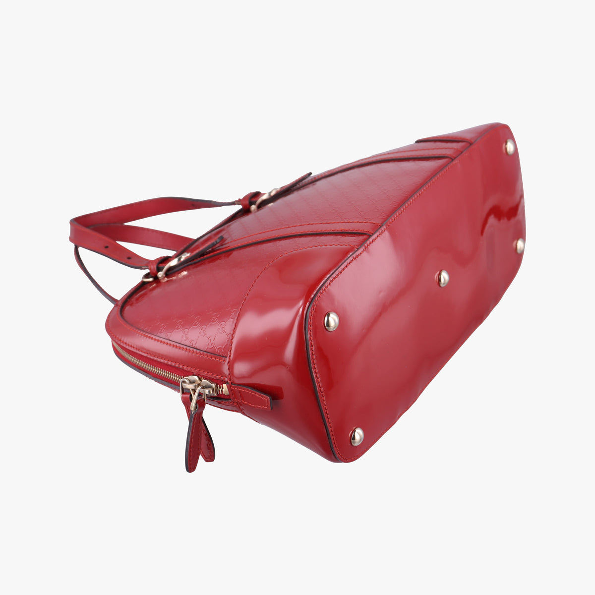 Microguccissima Red Patent Leather 309617 C014370431マイクログッチシマ レッド パテント 309617 C014370431