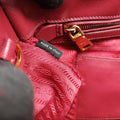 Galleria Burgundy SAFFIANO Leather BN1874 180/Bガレリア ワインレッド サフィアーノレザー BN1874 180/B