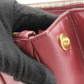 Galleria Burgundy SAFFIANO Leather BN1874 180/Bガレリア ワインレッド サフィアーノレザー BN1874 180/B