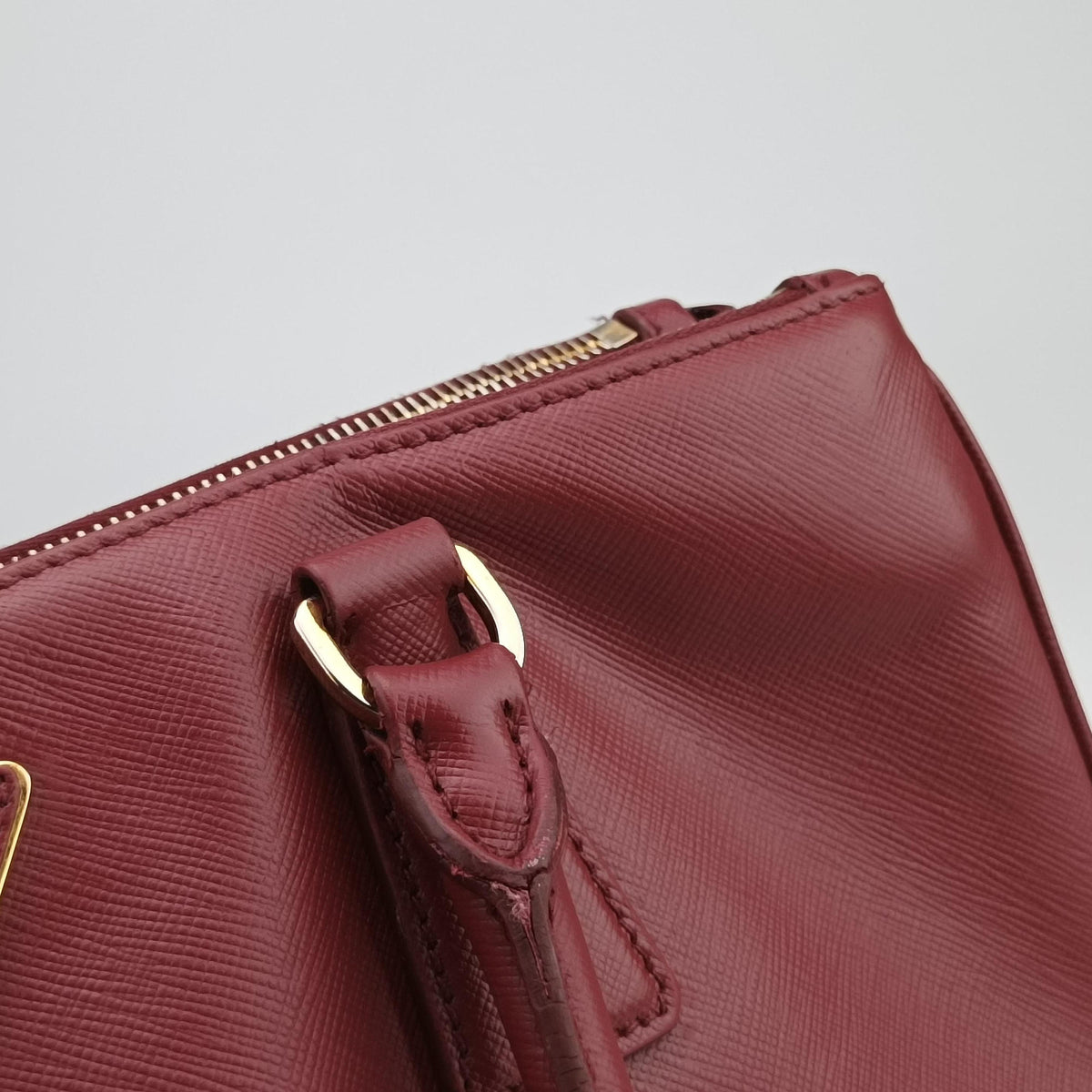 Galleria Burgundy SAFFIANO Leather BN1874 180/Bガレリア ワインレッド サフィアーノレザー BN1874 180/B