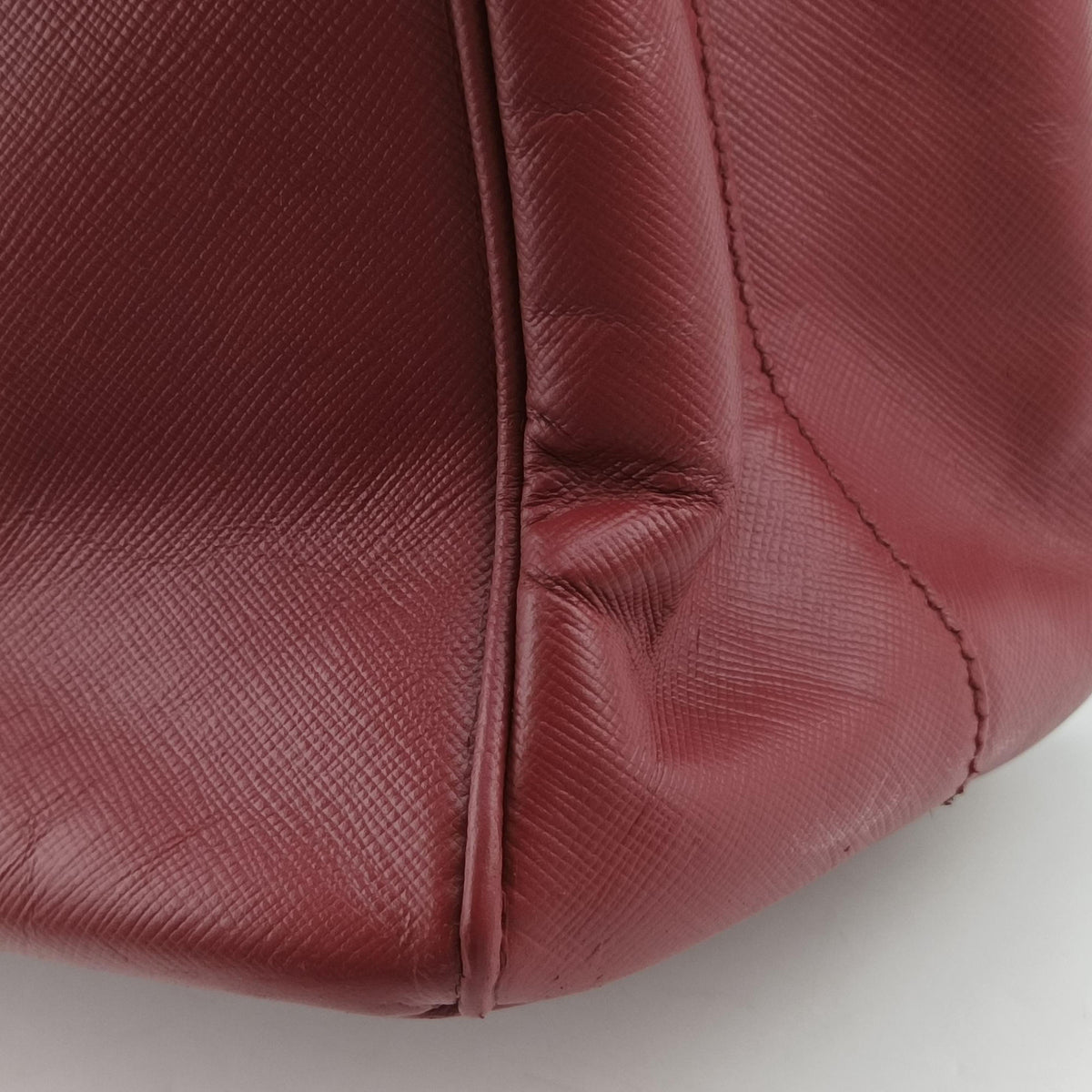 Galleria Burgundy SAFFIANO Leather BN1874 180/Bガレリア ワインレッド サフィアーノレザー BN1874 180/B