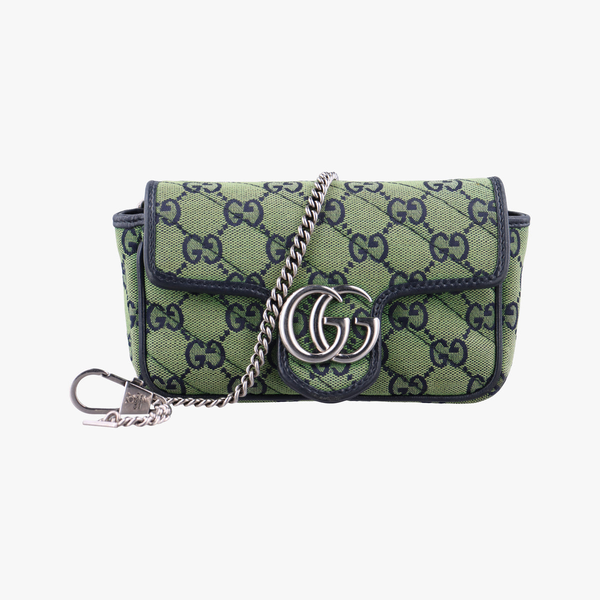 GG Marmont Green Canvas 476433 GGマーモント グリーン キャンバス 476433