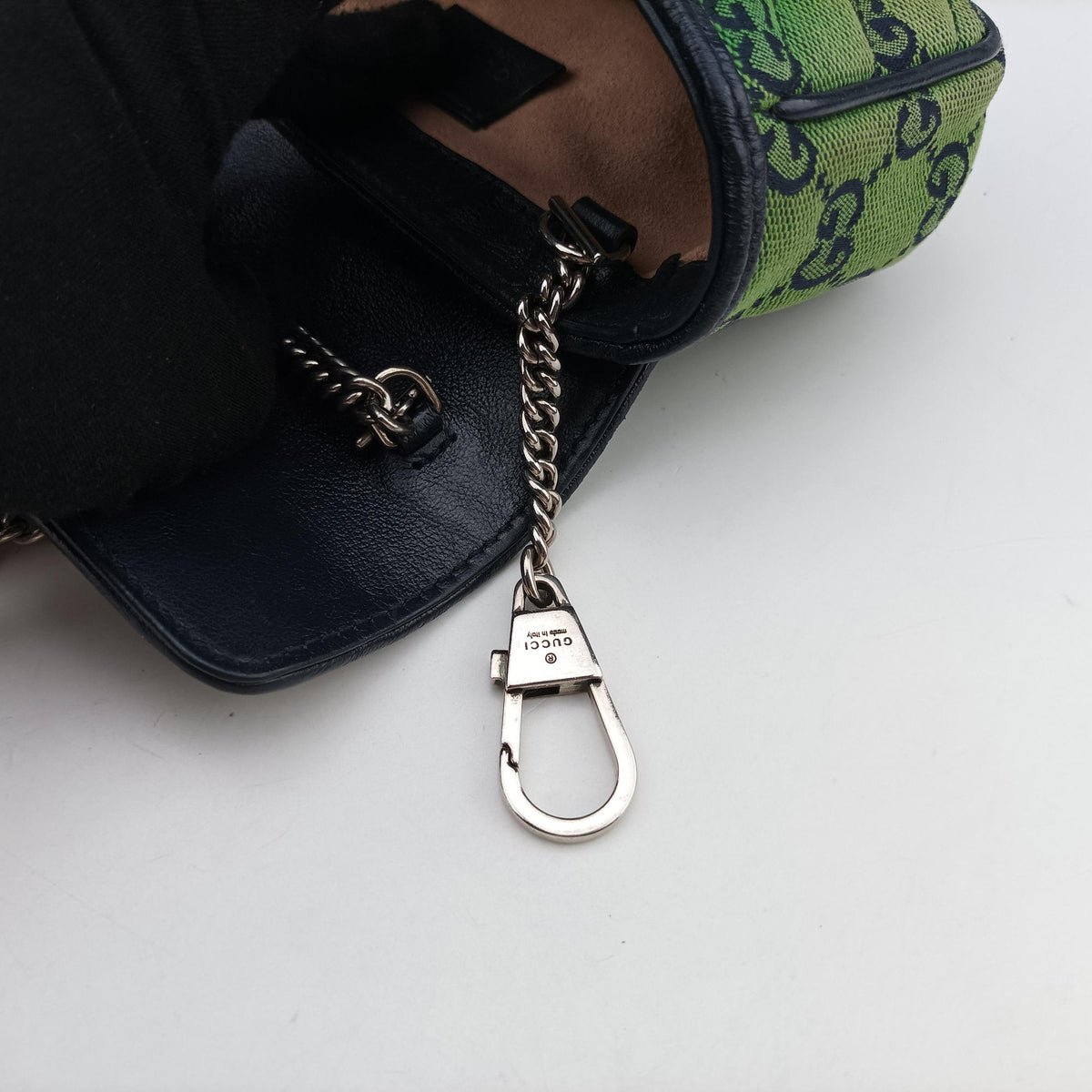 GG Marmont Green Canvas 476433 GGマーモント グリーン キャンバス 476433