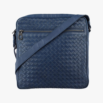 Intrecciato Navy lambskin B063228950イントレチャート ネイビー ラムスキン B063228950