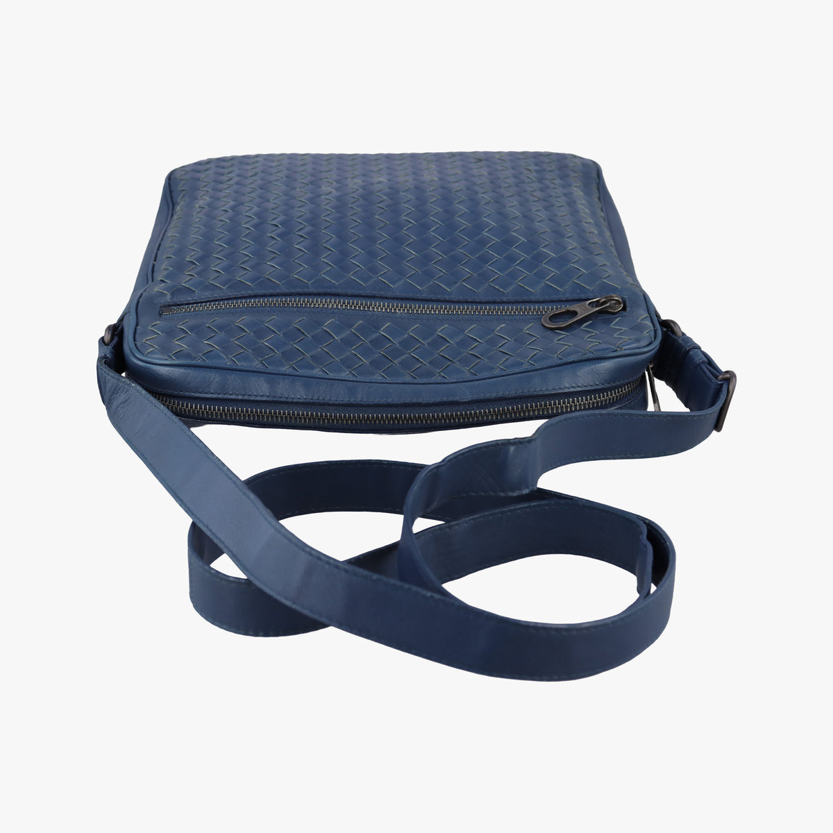 Intrecciato Navy lambskin B063228950イントレチャート ネイビー ラムスキン B063228950