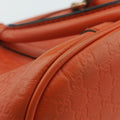 Microguccissima Orange Leather 449654 I022311017マイクログッチシマ オレンジ レザー 449654 I022311017