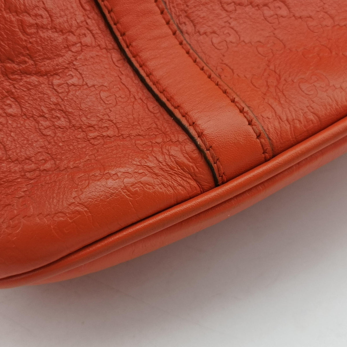 Microguccissima Orange Leather 449654 I022311017マイクログッチシマ オレンジ レザー 449654 I022311017