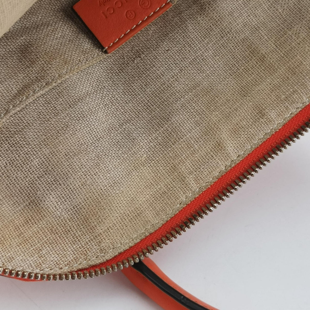 Microguccissima Orange Leather 449654 I022311017マイクログッチシマ オレンジ レザー 449654 I022311017