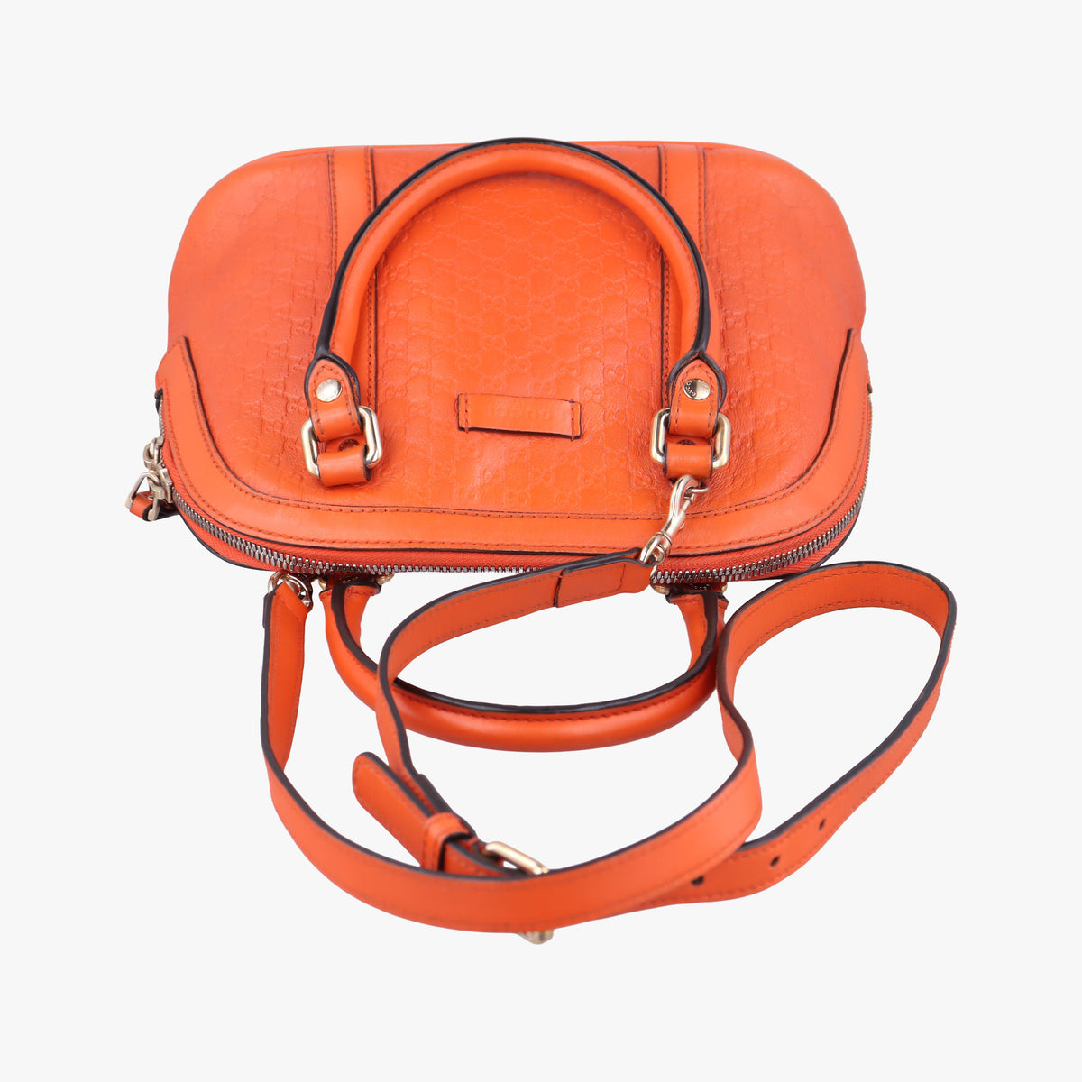 Microguccissima Orange Leather 449654 I022311017マイクログッチシマ オレンジ レザー 449654 I022311017