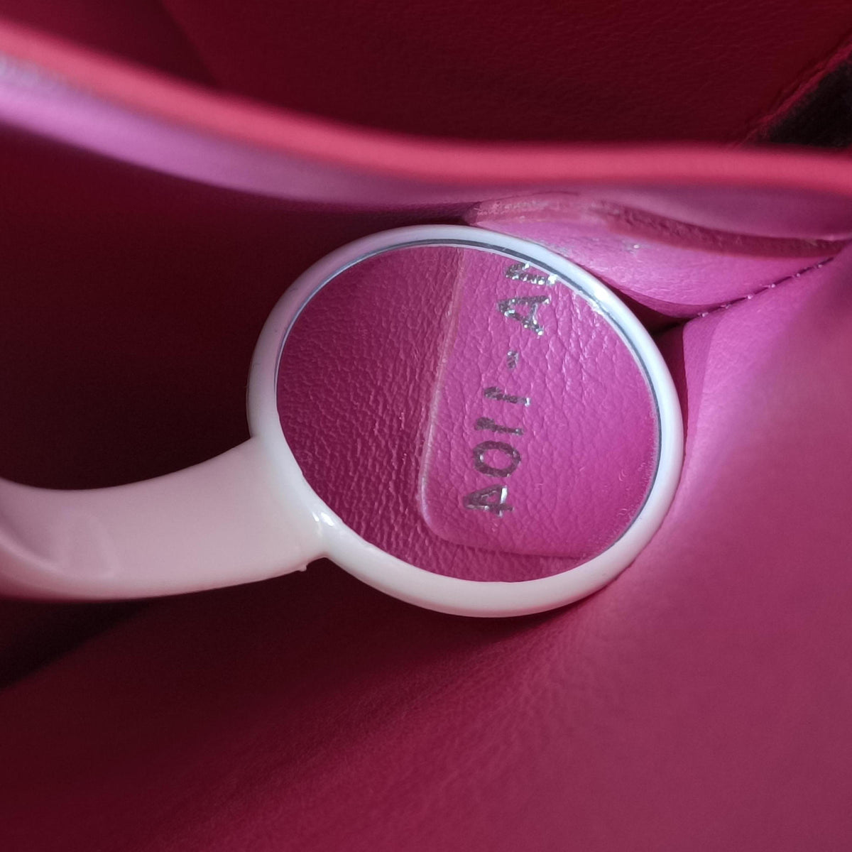 Diorissimo Navy×Pink Leather 09-MA-1104ディオリッシモ ネイビー×ピンク レザー 09-MA-1104