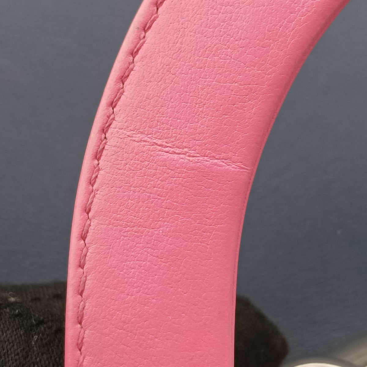 Diorissimo Navy×Pink Leather 09-MA-1104ディオリッシモ ネイビー×ピンク レザー 09-MA-1104