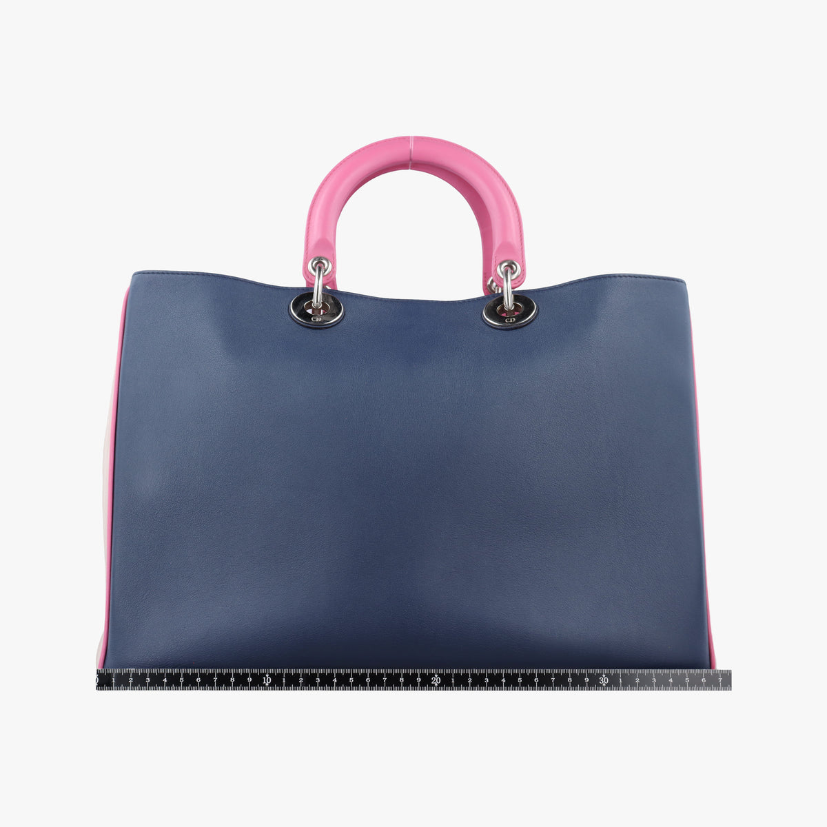 Diorissimo Navy×Pink Leather 09-MA-1104ディオリッシモ ネイビー×ピンク レザー 09-MA-1104
