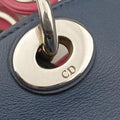 Diorissimo Navy×Pink Leather 09-MA-1104ディオリッシモ ネイビー×ピンク レザー 09-MA-1104