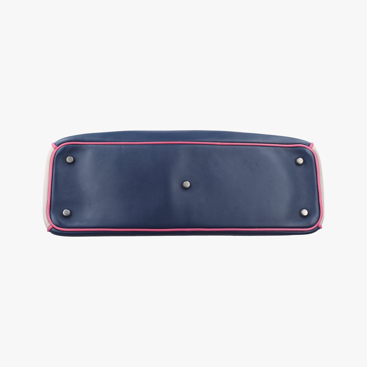 Diorissimo Navy×Pink Leather 09-MA-1104ディオリッシモ ネイビー×ピンク レザー 09-MA-1104