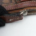 Trotter Romantic Brown PVC coated canvas×Leather 03-BO-1006トロッターロマンティック ブラウン PVCコーティングキャンバス×レザー 03-BO-1006