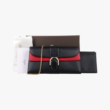 Brillant chain BLack × Red leather JO7Hブリリアント チェーン ブラック × レッド レザー JO7H