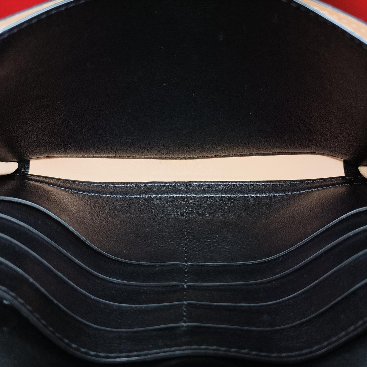 Brillant chain BLack × Red leather JO7Hブリリアント チェーン ブラック × レッド レザー JO7H