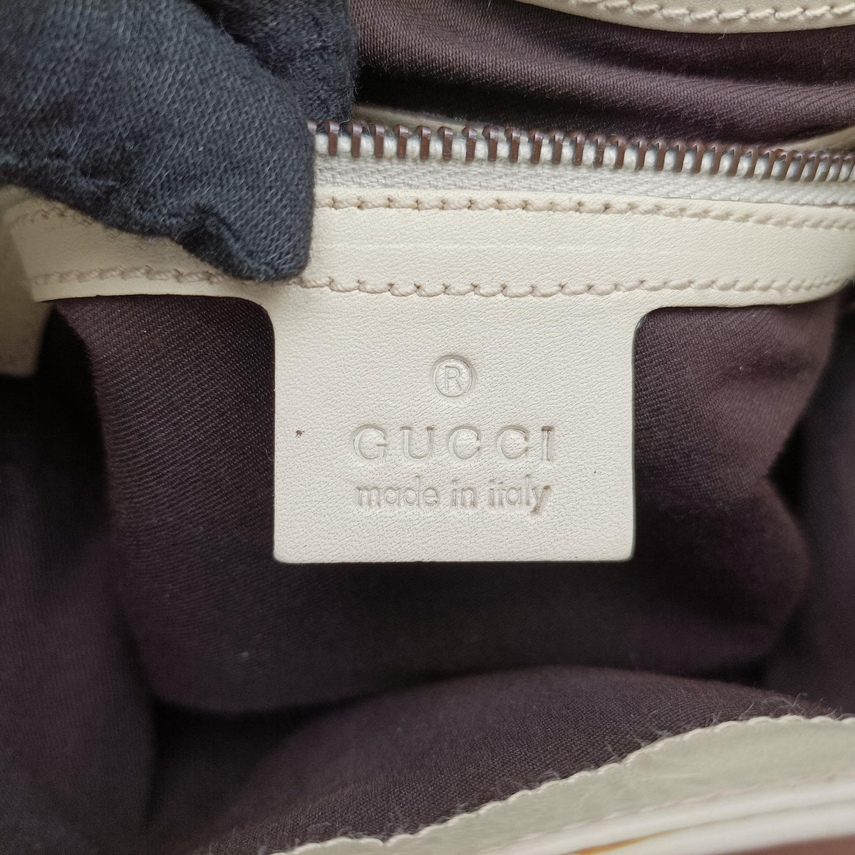 Piston Lock Jackie Hobo White Leather×canvas 120885 ニュージャッキー ホワイト レザー×キャンバス 120885 