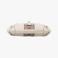 Piston Lock Jackie Hobo White Leather×canvas 120885 ニュージャッキー ホワイト レザー×キャンバス 120885 