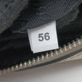 Triangle Logo White Saffiano Leather 2VL012 56 8トライアングル ロゴ ホワイト サフィアーノレザー 2VL012 56 8