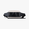 Triangle Logo White Saffiano Leather 2VL012 56 8トライアングル ロゴ ホワイト サフィアーノレザー 2VL012 56 8