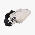 Triangle Logo White Saffiano Leather 2VL012 56 8トライアングル ロゴ ホワイト サフィアーノレザー 2VL012 56 8