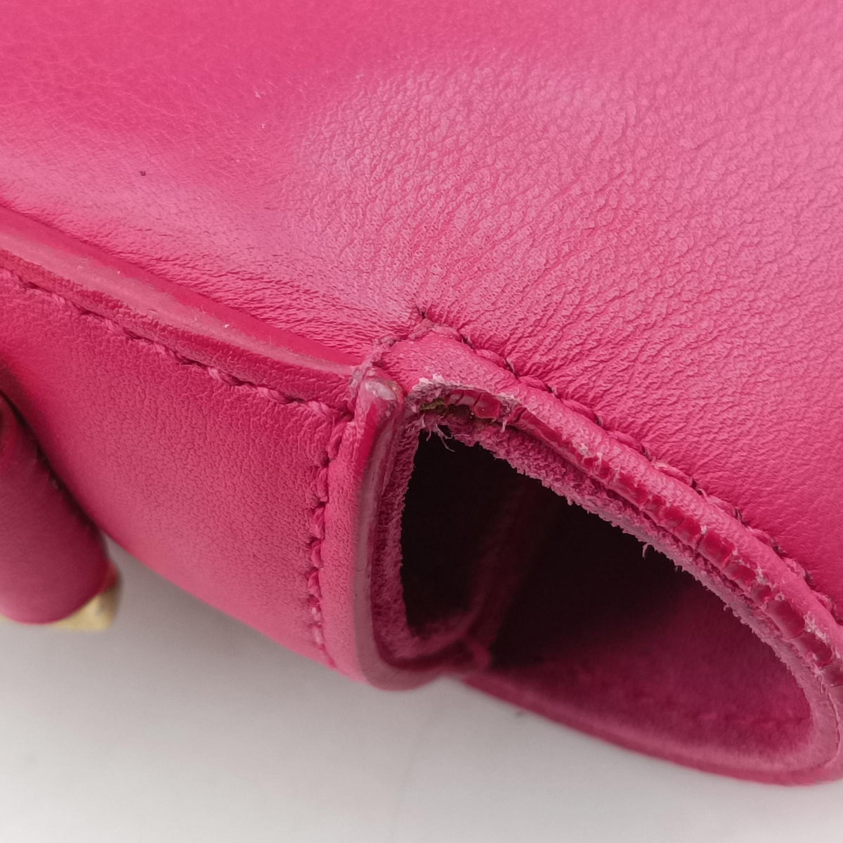 Y Ligne Rose Leather 311214 311214.527411Yライン ローズ レッド レザー 311214 311214.527411