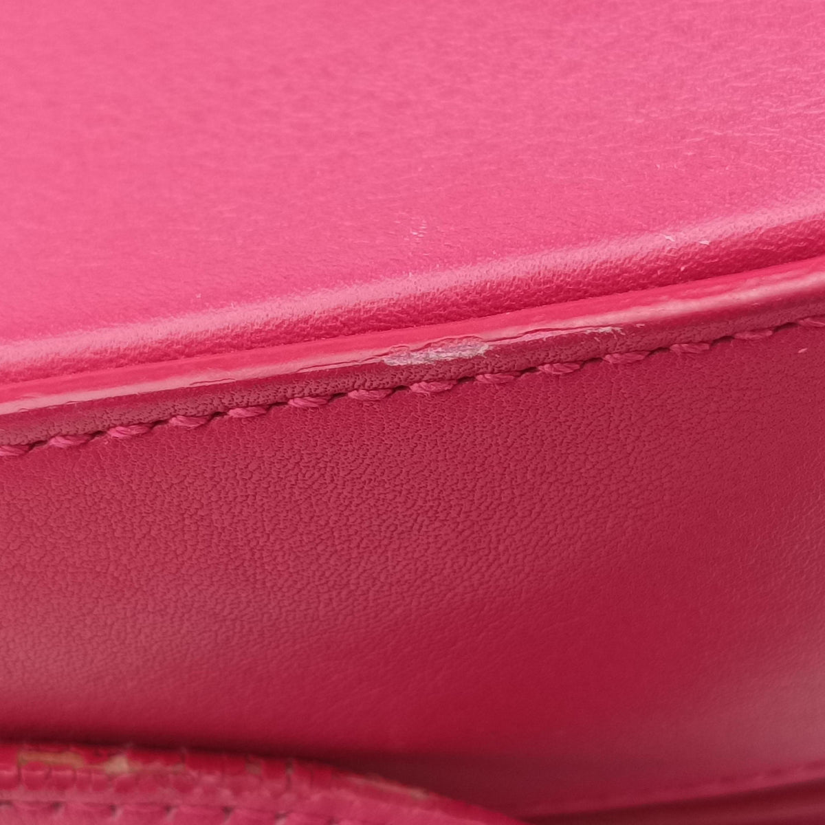 Y Ligne Rose Leather 311214 311214.527411Yライン ローズ レッド レザー 311214 311214.527411