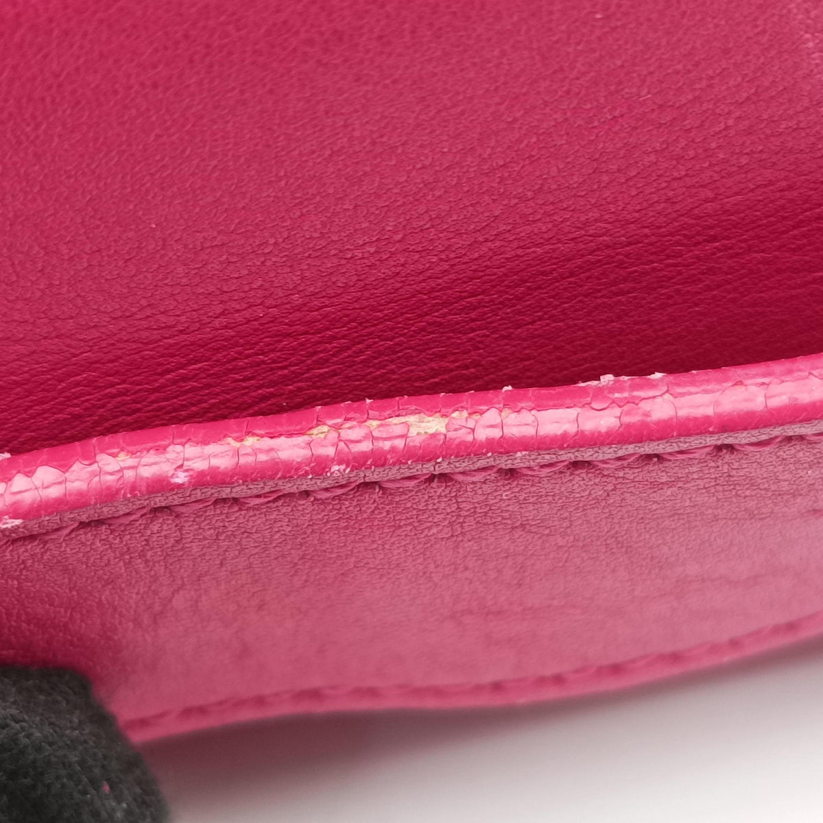 Y Ligne Rose Leather 311214 311214.527411Yライン ローズ レッド レザー 311214 311214.527411