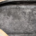 Caro Double Pouch Black Leather 05-BO-0271カロ ダブル ポーチ ブラック レザー 05-BO-0271