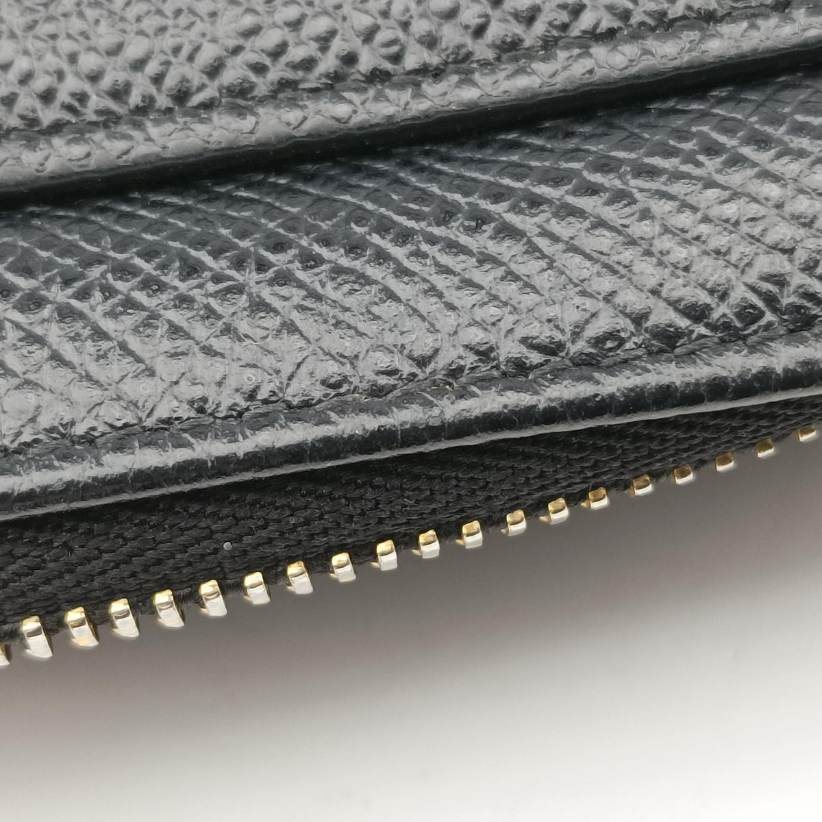 Caro Double Pouch Black Leather 05-BO-0271カロ ダブル ポーチ ブラック レザー 05-BO-0271