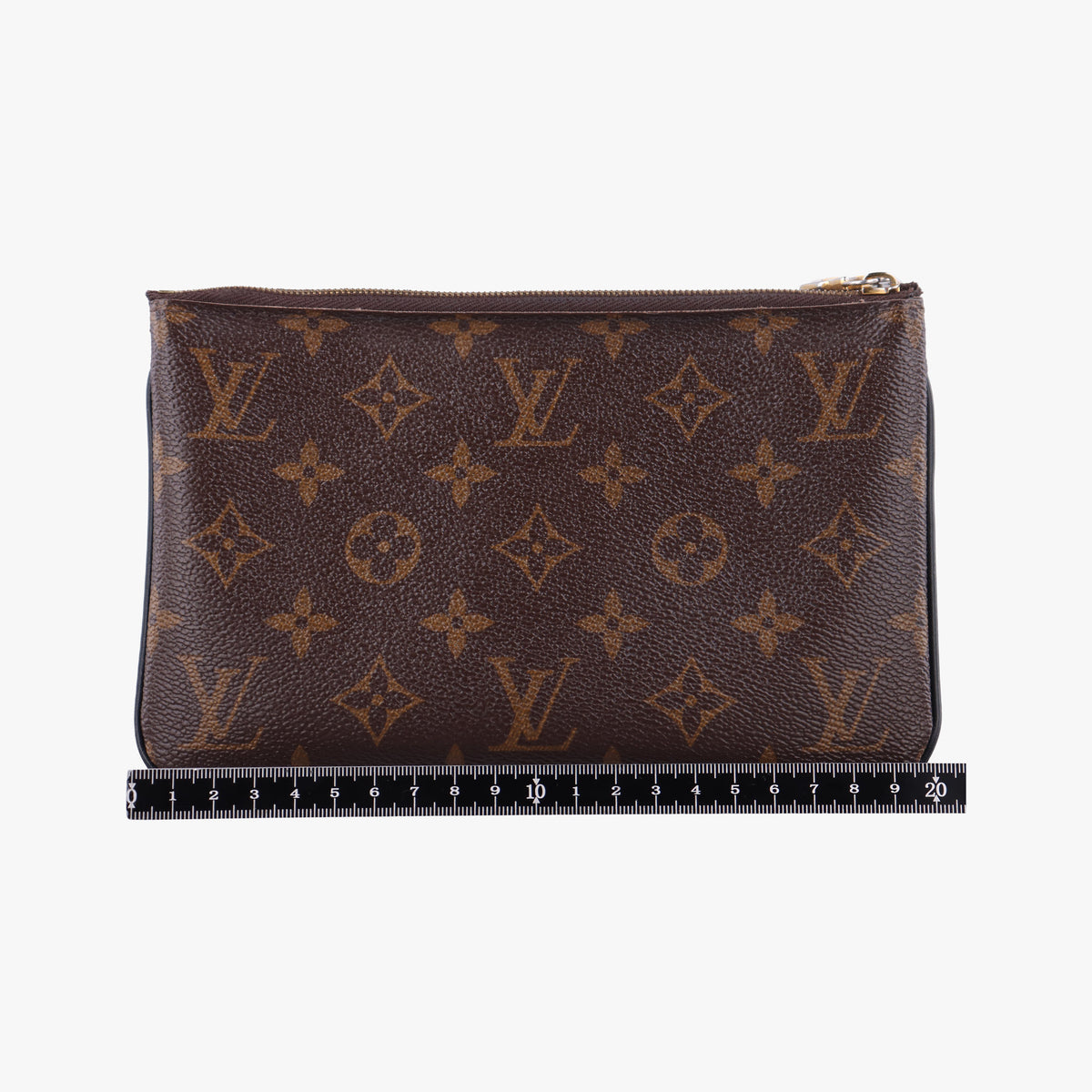 Pochette Double Zip Brown Monogram Giant M69203 GI2280 IC Chipポシェット ドゥーブルジップ モノグラム/ブラウン モノグラム ジャイアント M69203 GI2280 ICチップ