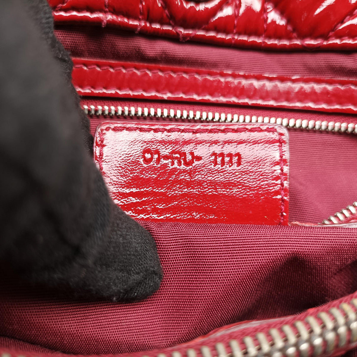 Dior Soft Red patent 01-RU-1111ディオールソフト レッド パテント 01-RU-1111