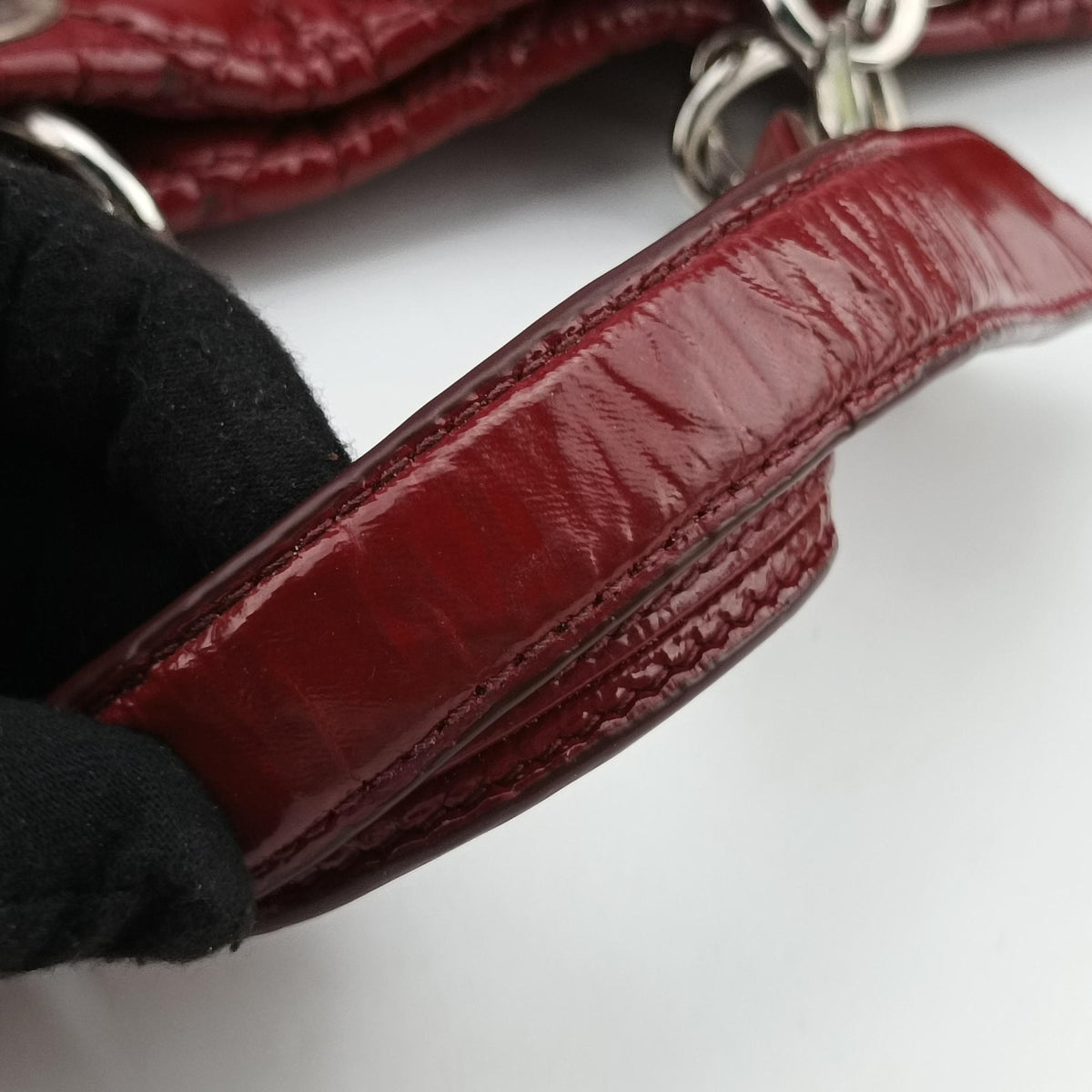 Dior Soft Red patent 01-RU-1111ディオールソフト レッド パテント 01-RU-1111