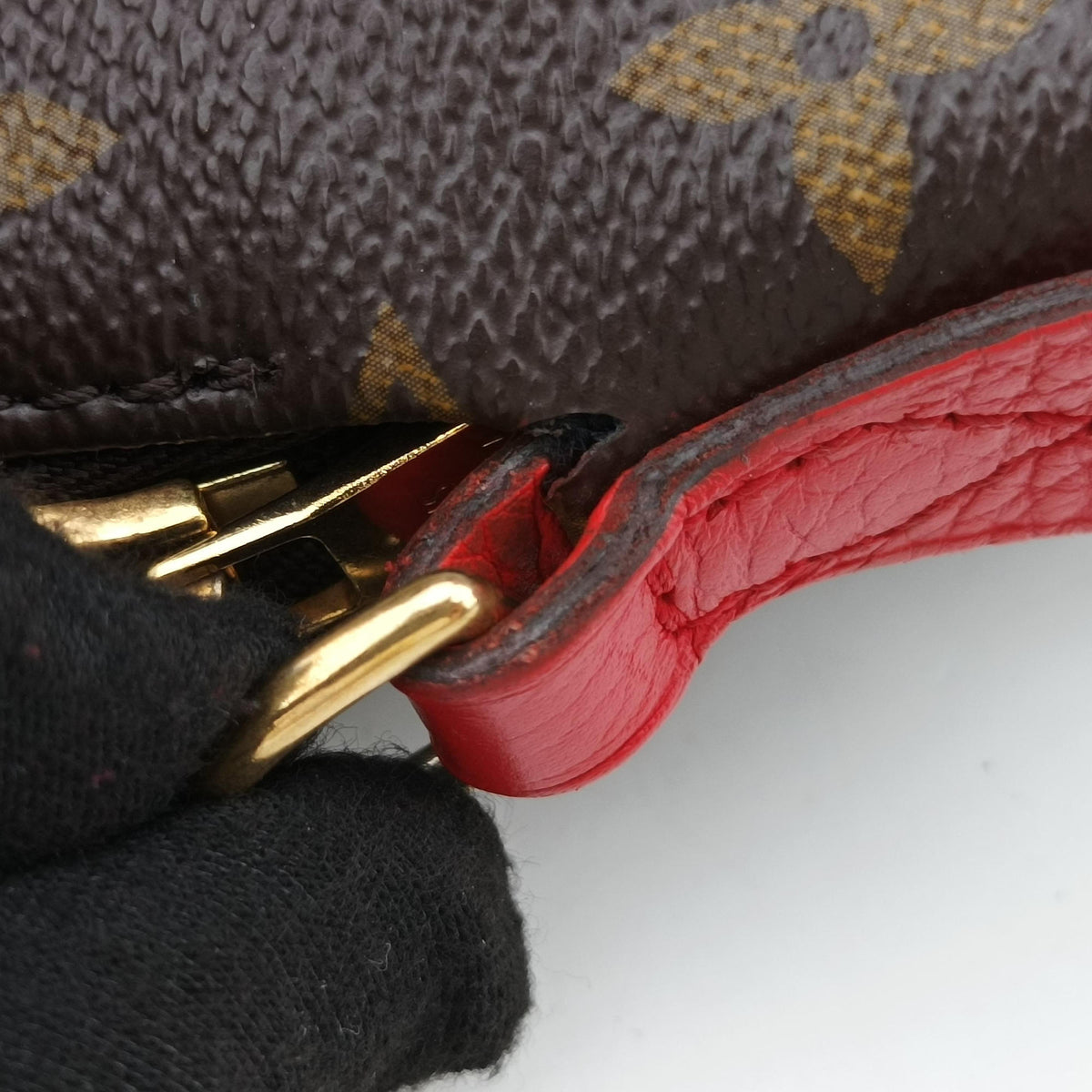 RETIRO PM brown×CERISE Monogram Canvas×calf leather M40546 AH4194レティーロPM モノグラム/ブラウン×スリーズ モノグラムキャンバス×カーフレザー M40546 AH4194