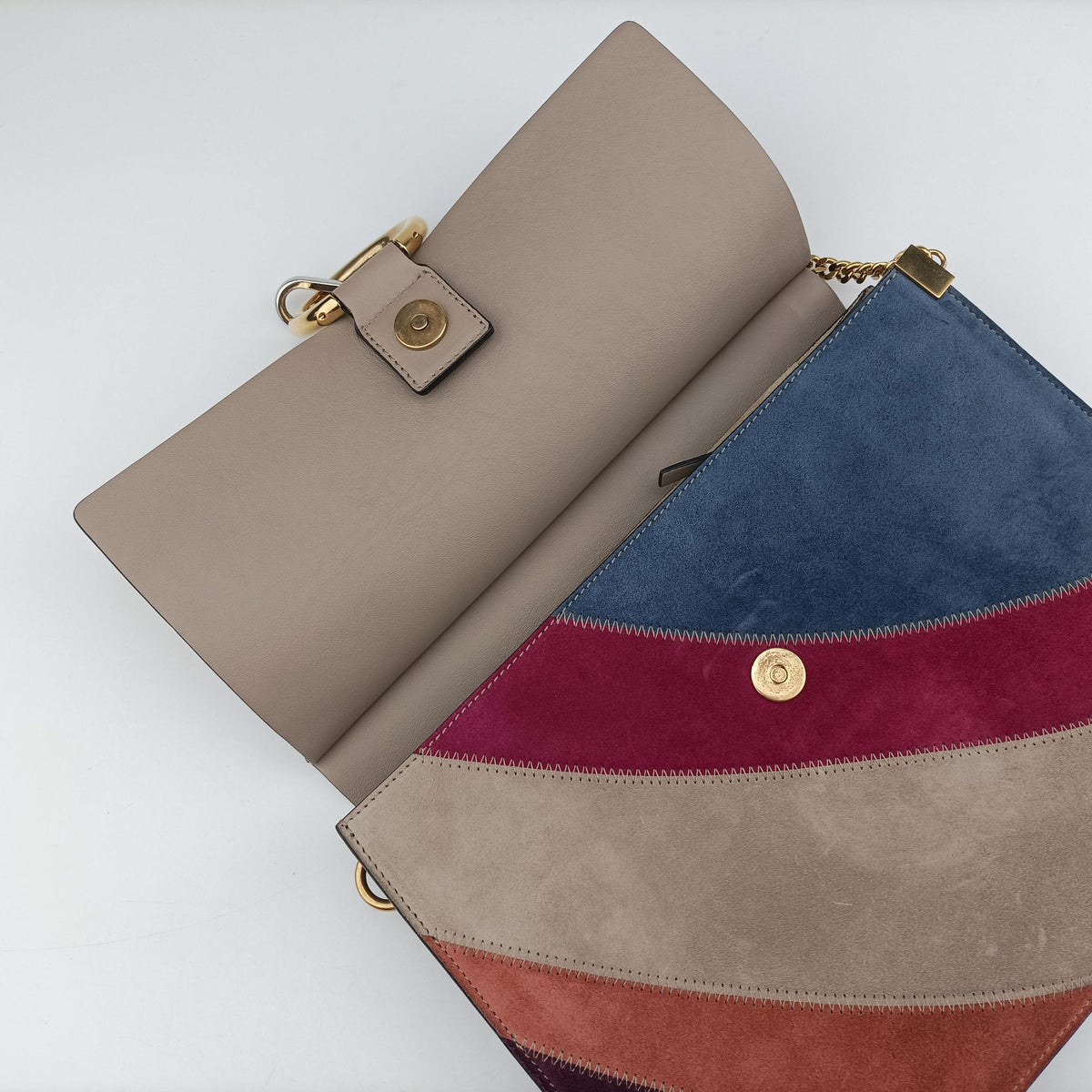 FAYE Grey×Multi Suede × leather 02 16 70 65 2フェイ グレー×マルチ スエード×レザー 02 16 70 65 2