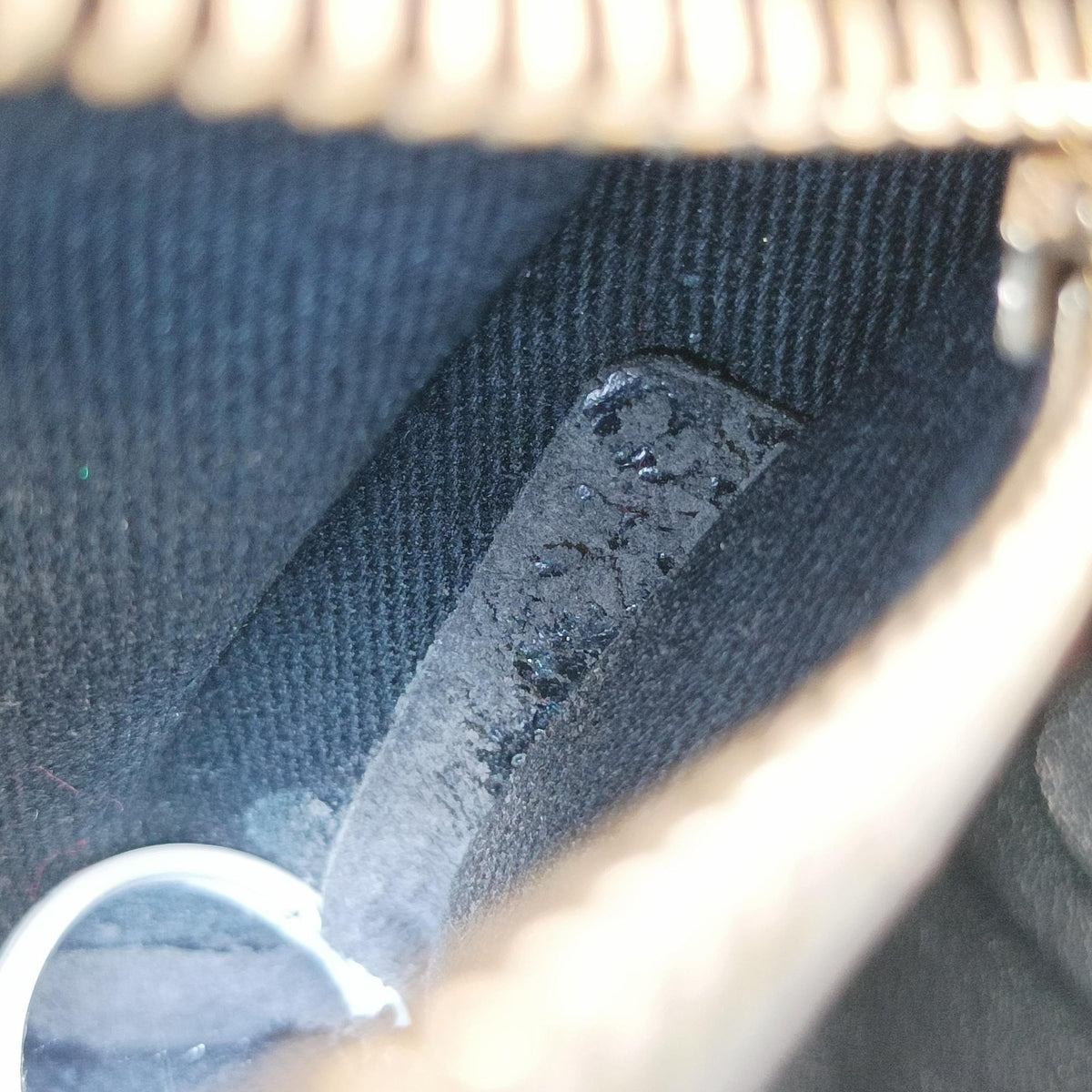Rockstud Black Leather Lot number unknownロックスタッズ ブラック レザー 製番不明