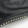 Rockstud Black Leather Lot number unknownロックスタッズ ブラック レザー 製番不明