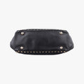 Rockstud Black Leather Lot number unknownロックスタッズ ブラック レザー 製番不明