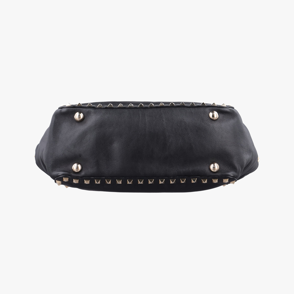Rockstud Black Leather Lot number unknownロックスタッズ ブラック レザー 製番不明