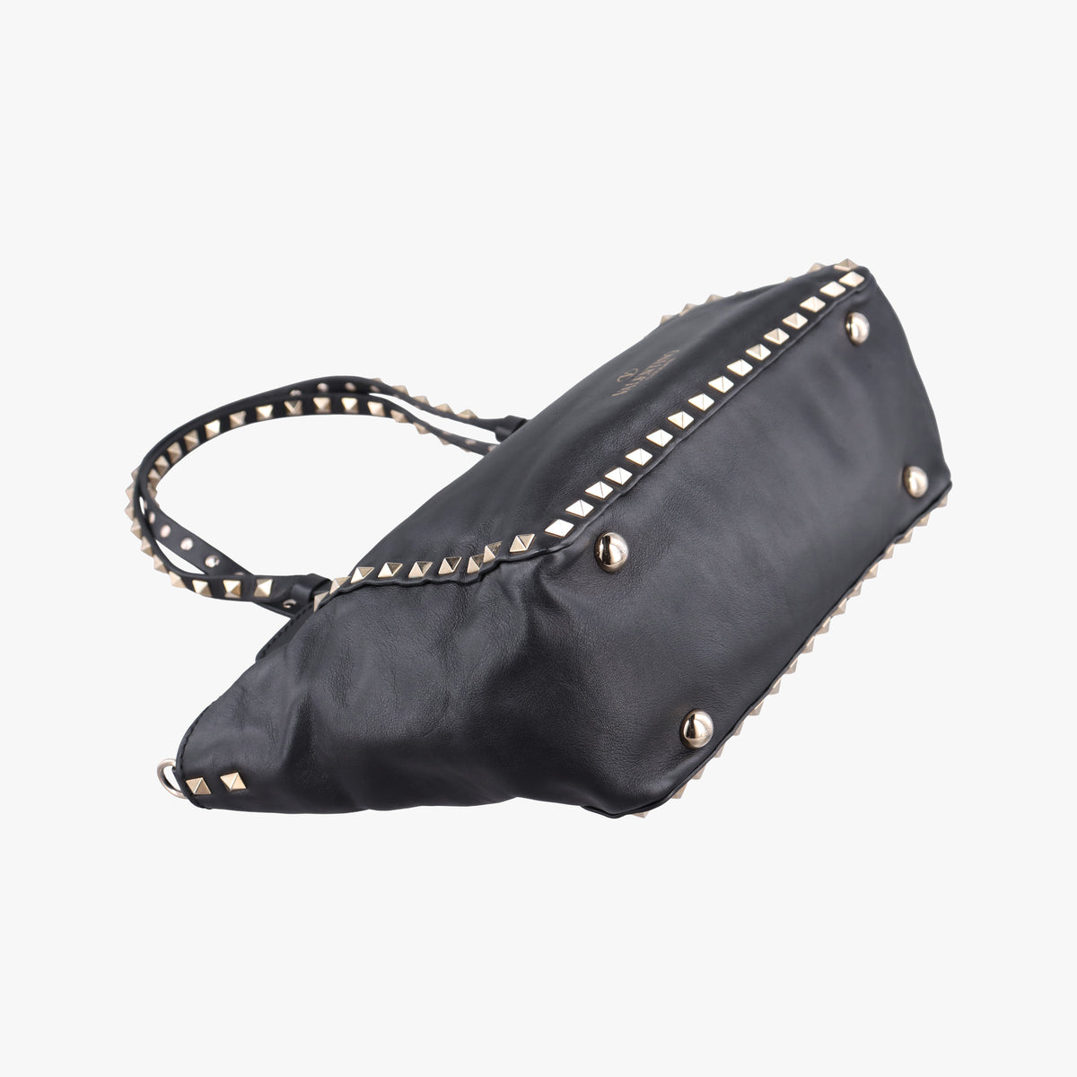 Rockstud Black Leather Lot number unknownロックスタッズ ブラック レザー 製番不明