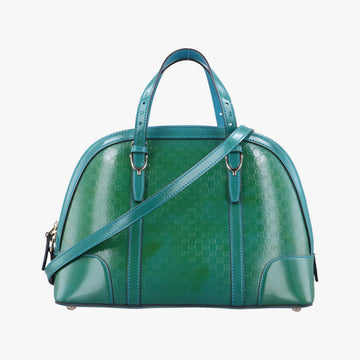 Microguccissima Green Patent Leather 309617 G016346016マイクログッチシマ グリーン パテント 309617 G016346016