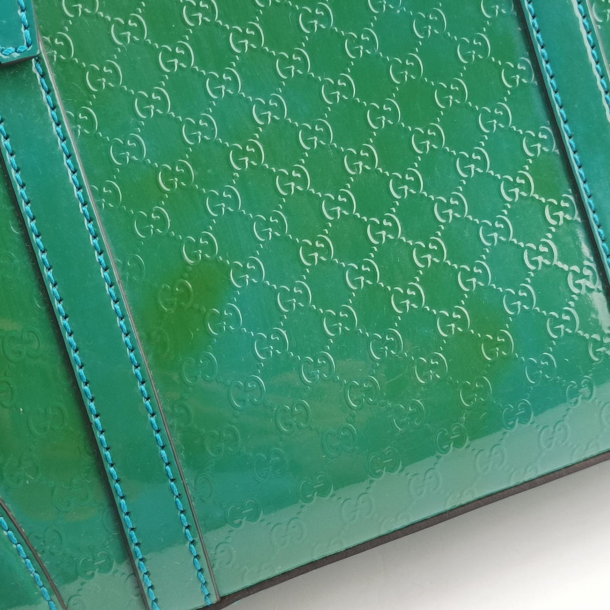 Microguccissima Green Patent Leather 309617 G016346016マイクログッチシマ グリーン パテント 309617 G016346016