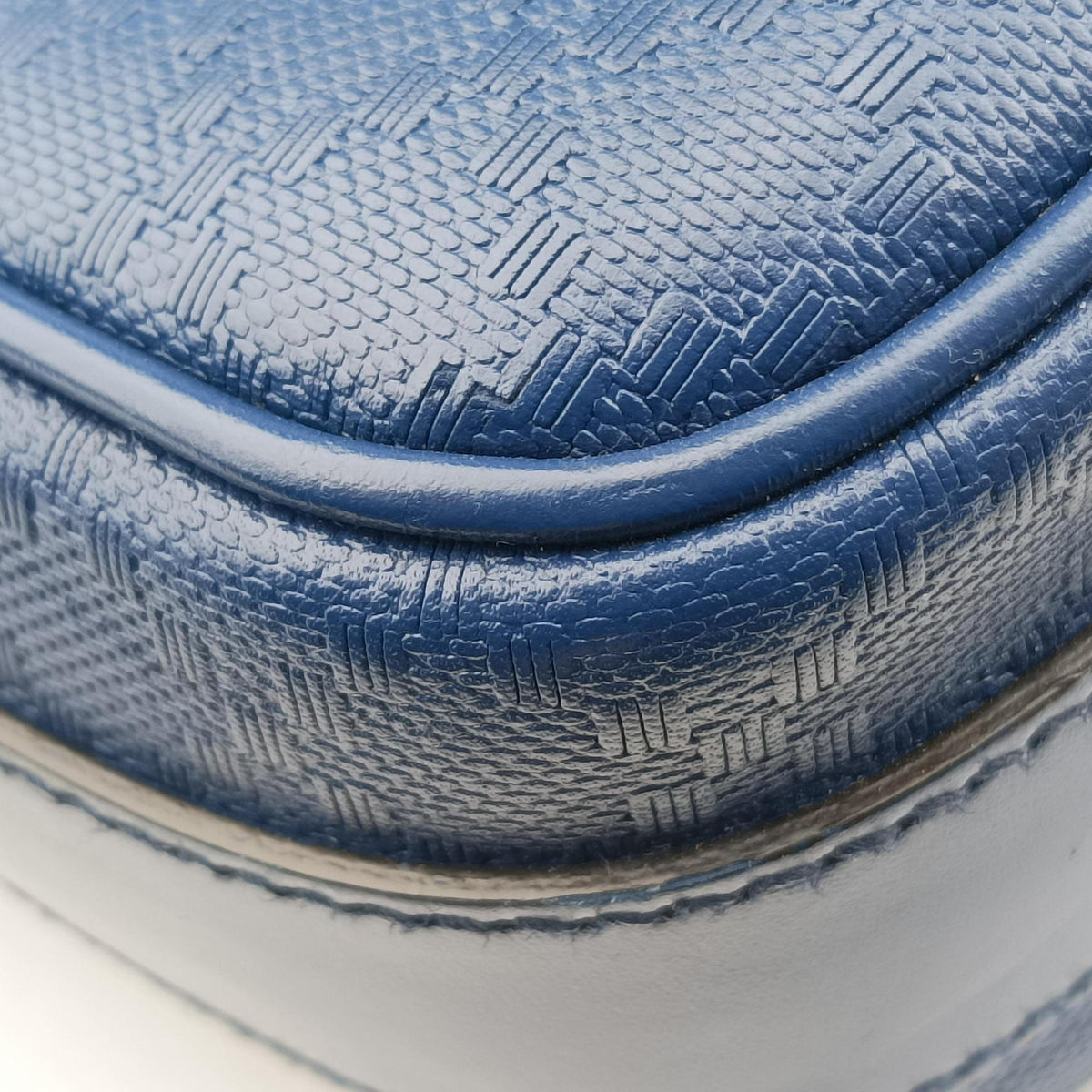 Diamante Messenger Blue Leather 201448 A015818758ディアマンテ メッセンジャー ブルー レザー 201448 A015818758