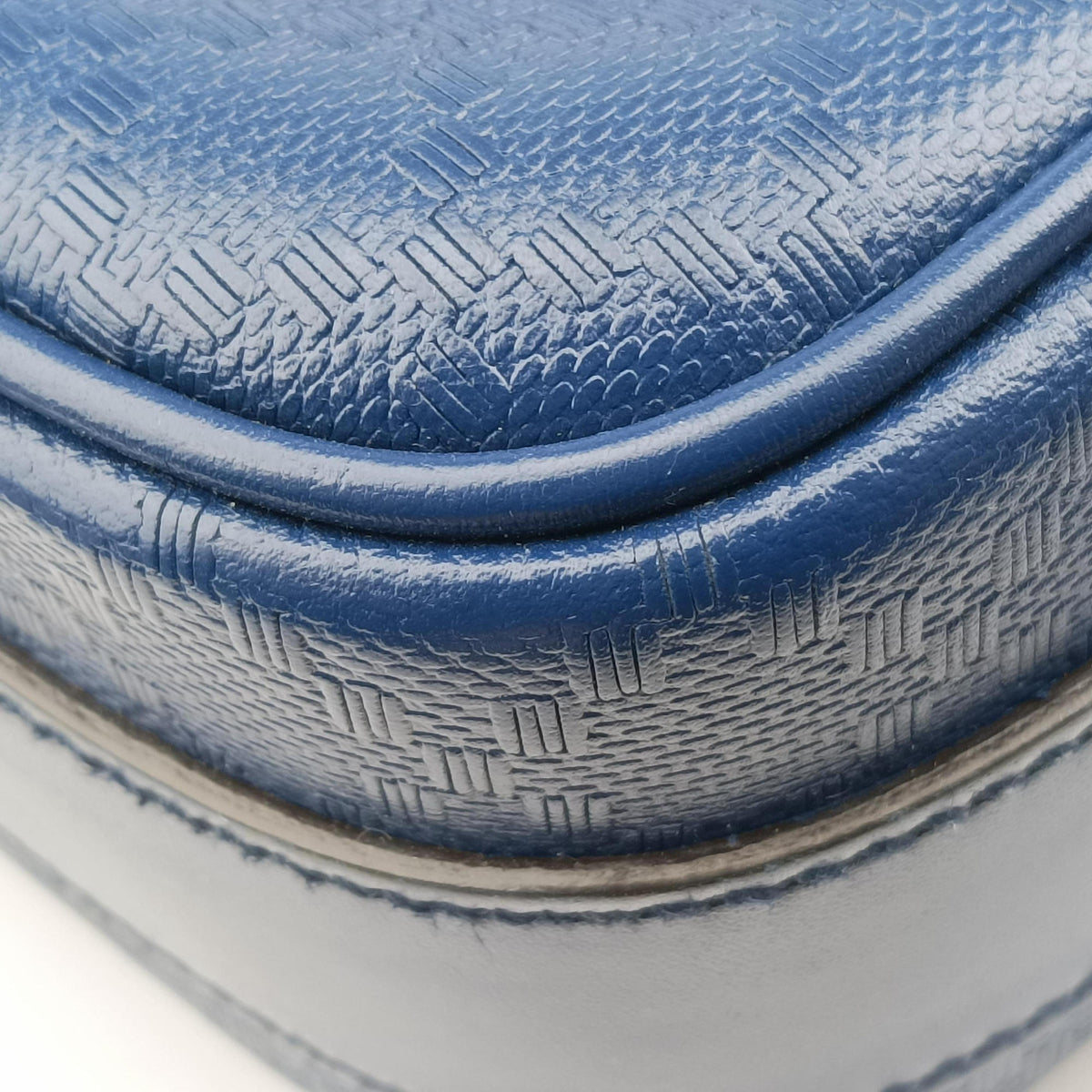 Diamante Messenger Blue Leather 201448 A015818758ディアマンテ メッセンジャー ブルー レザー 201448 A015818758