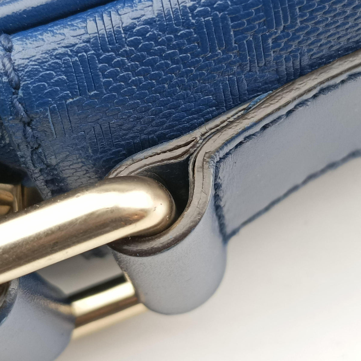 Diamante Messenger Blue Leather 201448 A015818758ディアマンテ メッセンジャー ブルー レザー 201448 A015818758