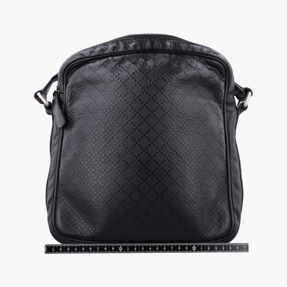 Diamante Messenger Black leather 201448 Lot number unknownディアマンテ メッセンジャー ブラック レザー 201448 製番不明