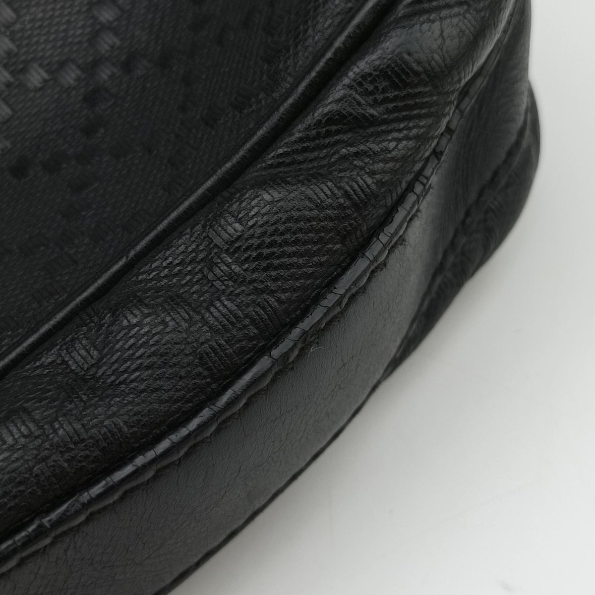 Diamante Messenger Black leather 201448 Lot number unknownディアマンテ メッセンジャー ブラック レザー 201448 製番不明